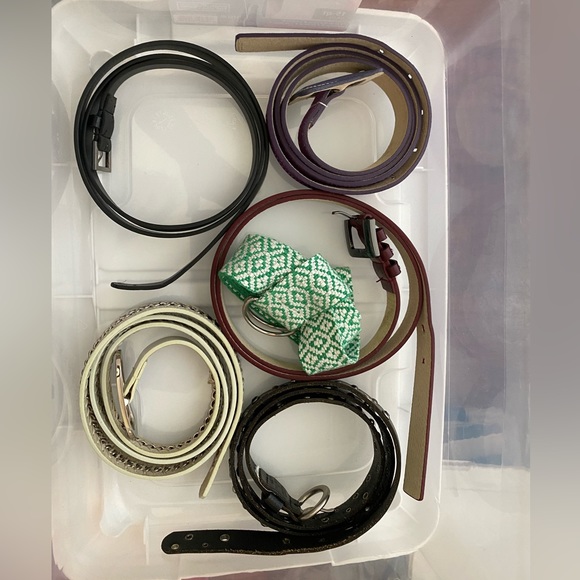 Skinny 6 Belt Assortment XL Plus size - Picture 1 of 16